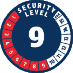 Security Level 9/15 | ABUS GLOBAL PROTECTION STANDARD &#174; | A higher level means more security